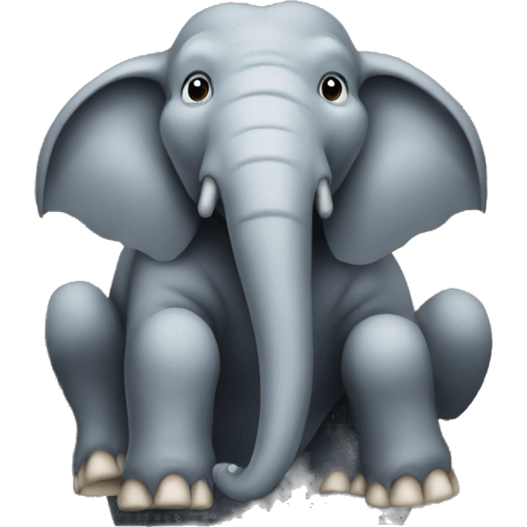 elephant on a castle emoji