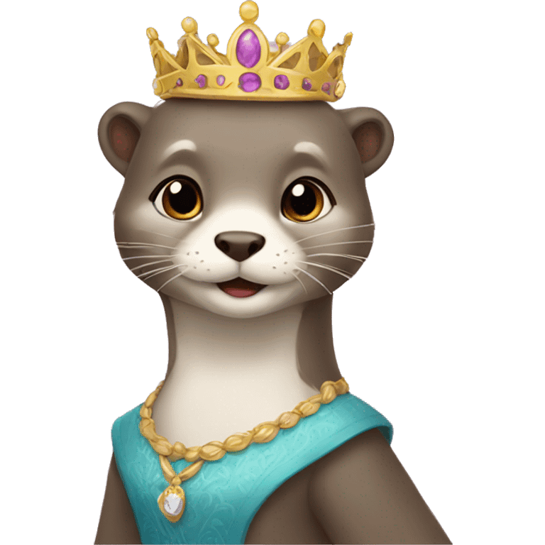 princess otter emoji