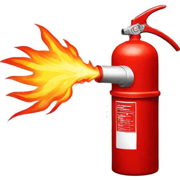 red fire extinguisher emoji