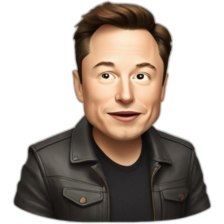 Elon Musk pauvre emoji