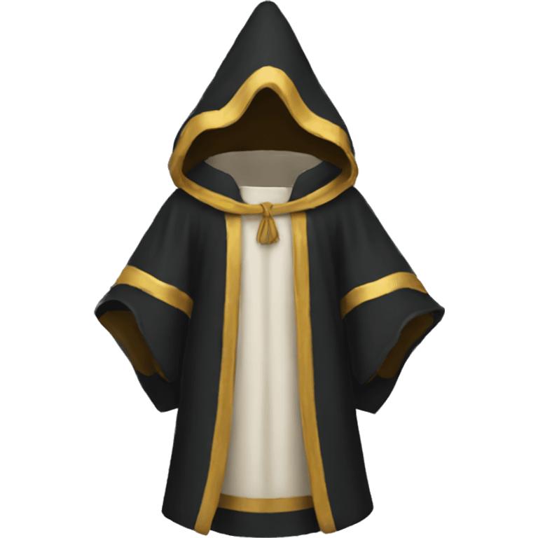 wizard robes, no hood emoji