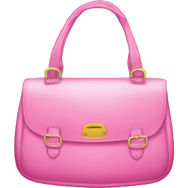 A 2000s pink handbag emoji