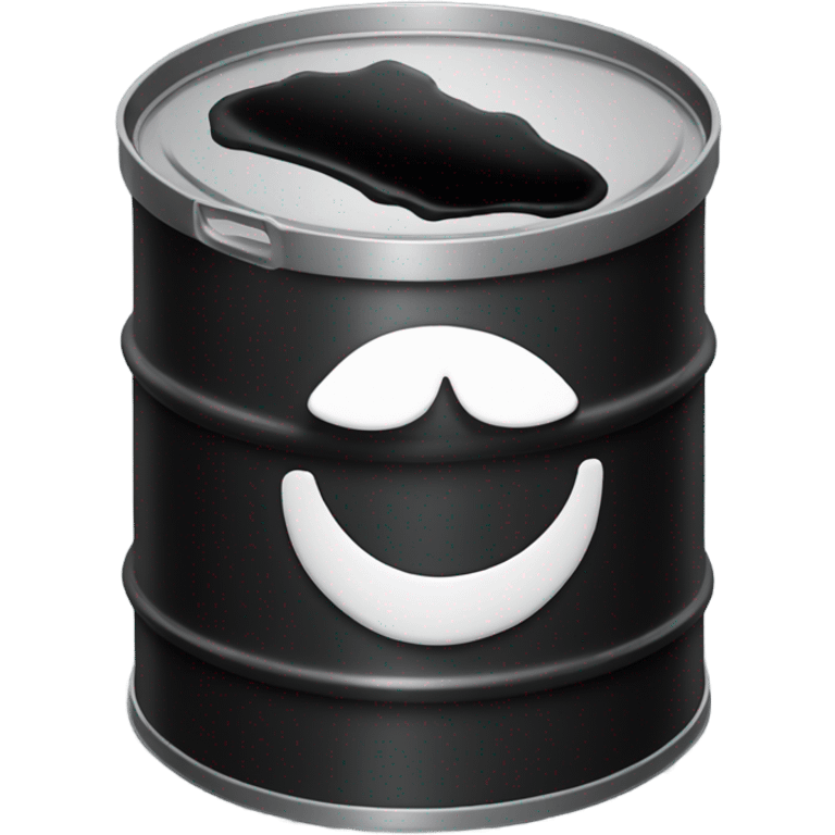 black oil barrel emoji