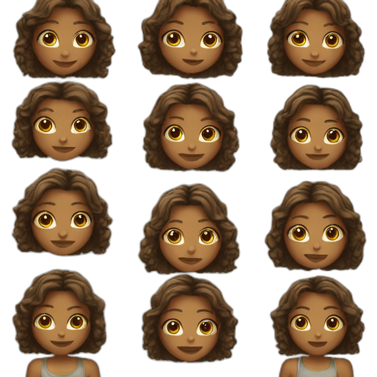 Filles emoji