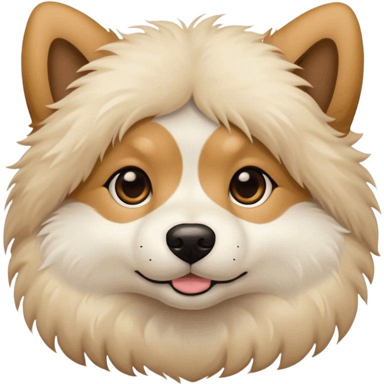 dog cute beige  emoji