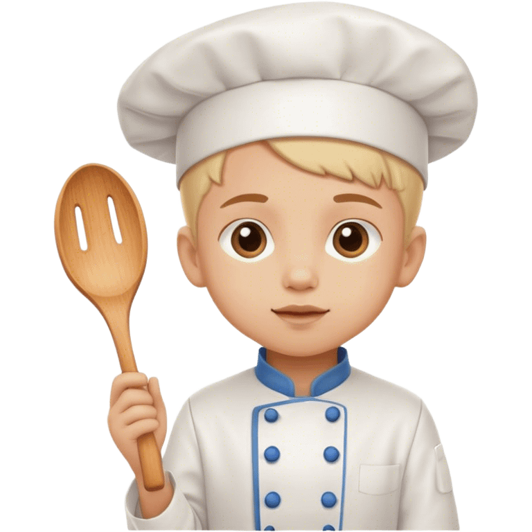 A little kid chef emoji