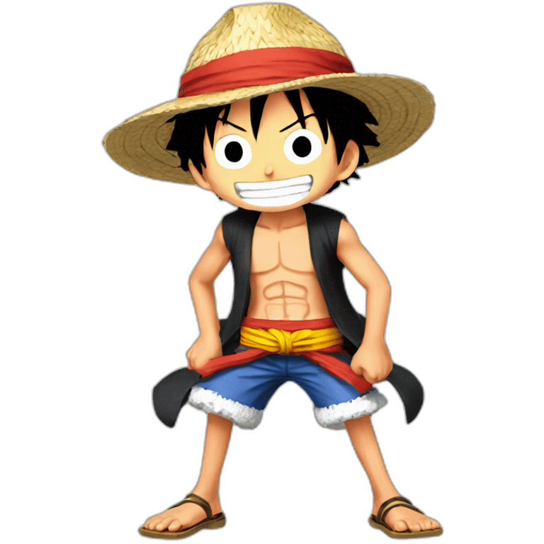 luffy one piece emoji