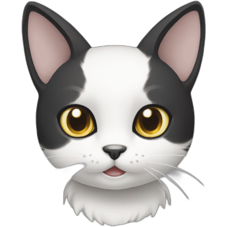 black-and-white-cat-pokemon emoji