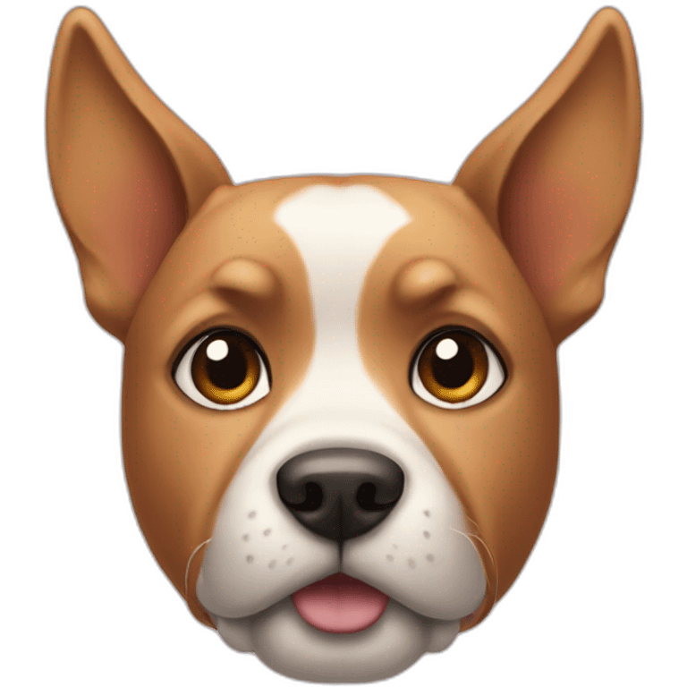 Dog with 3 ears emoji