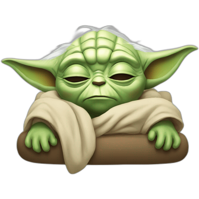 Yoda sleepy emoji