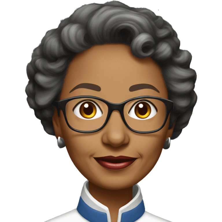 Annie Easley, NASA computer scientist, noglasses emoji