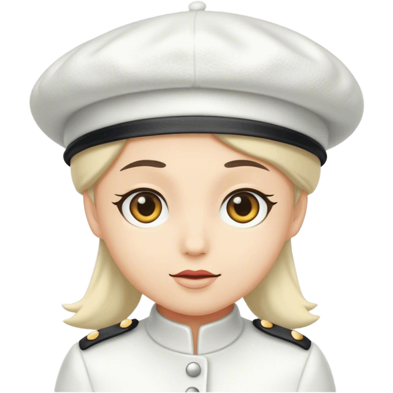 white beret without human emoji