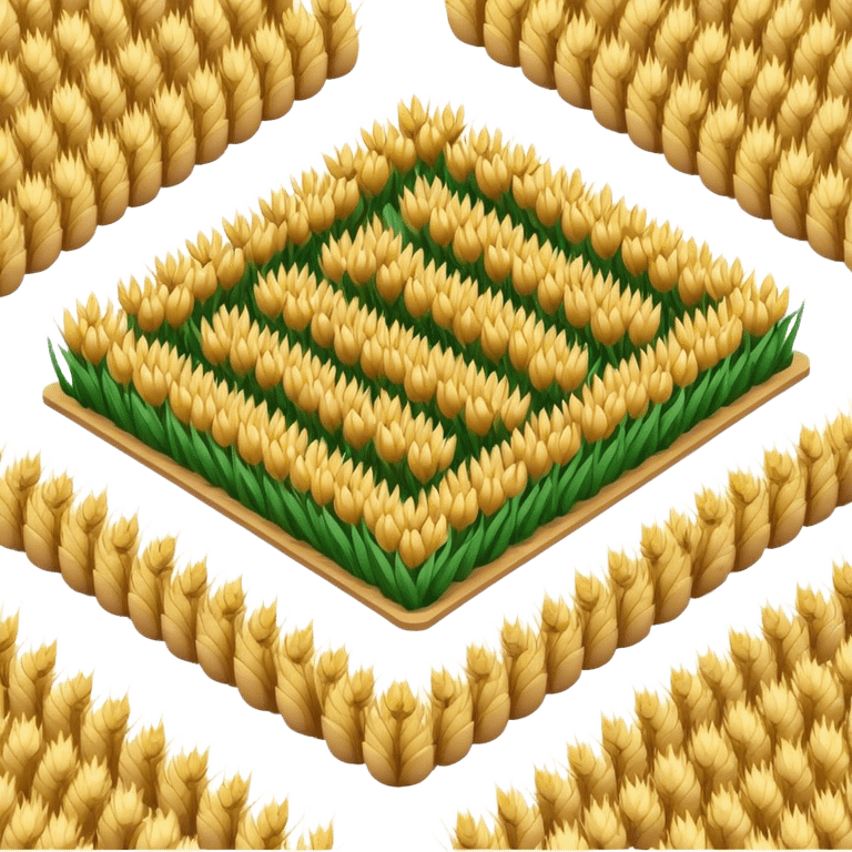 3d-isometric-field-of-wheat emoji