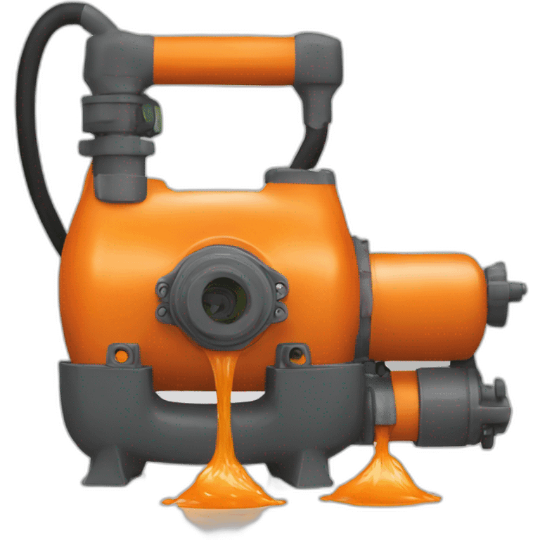 orange compact pump emoji