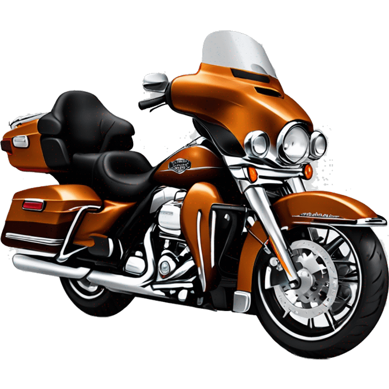 Harley Davidson Electra Glide Ultra Limited pretoa emoji