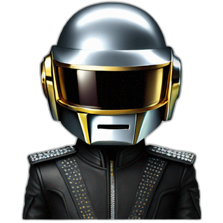 Daft punk silver emoji