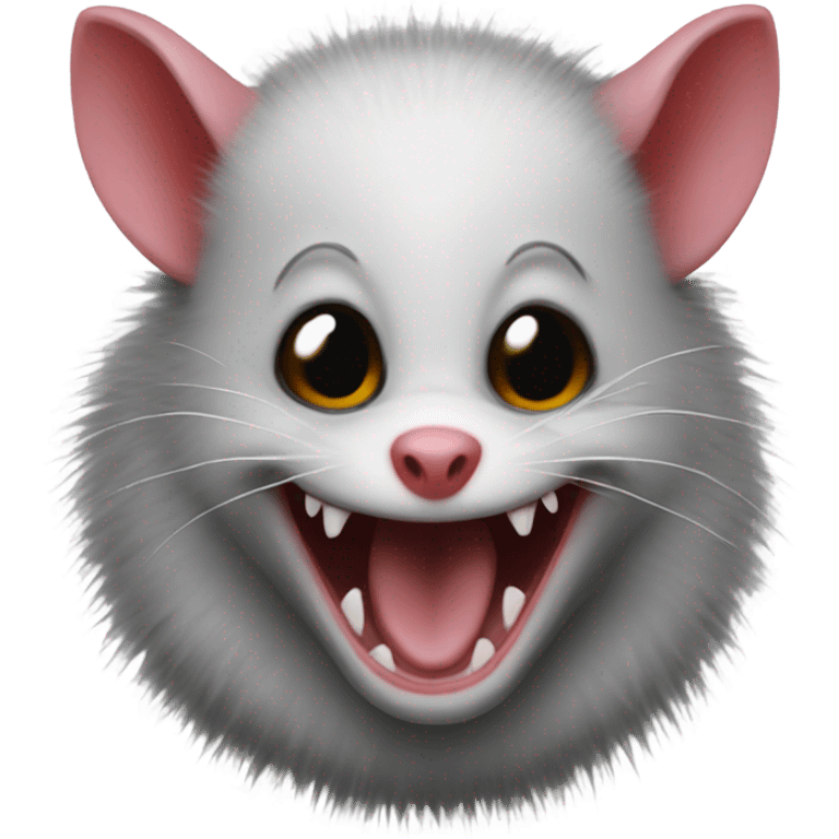 Devil possum emoji