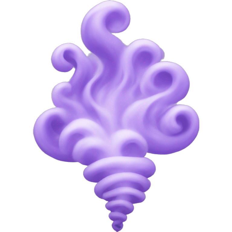 Lavender smoke emoji