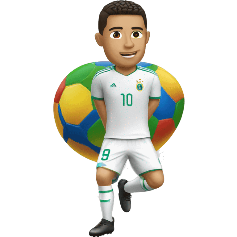 Ronaldo dreaming of world cup emoji