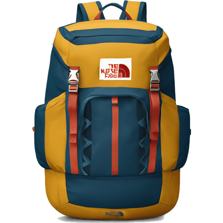 The north face X Adidas backpack emoji