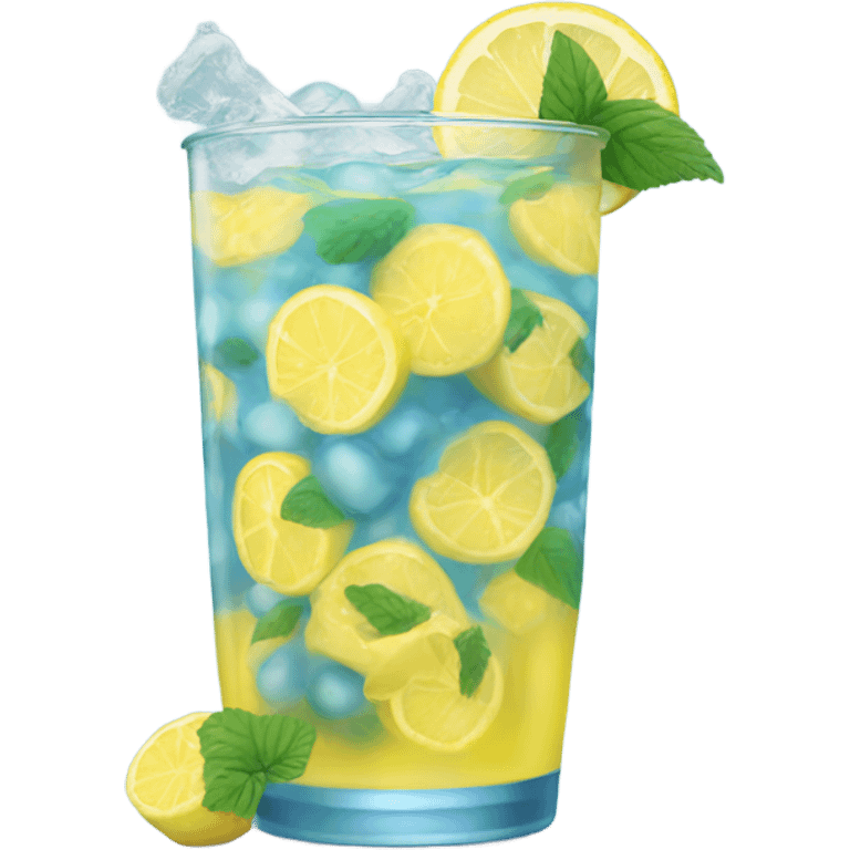 Blue Raspberry Lemonade emoji