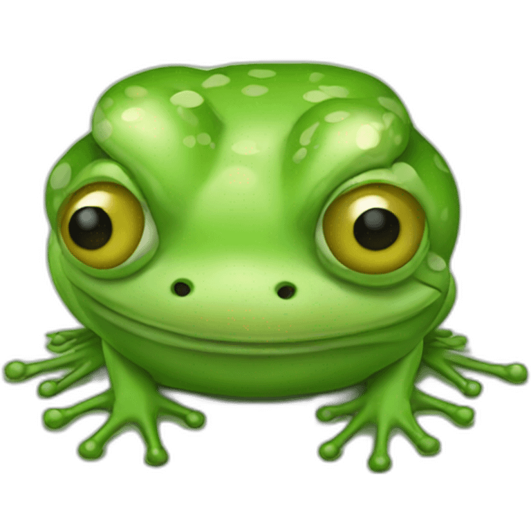 frog sick emoji