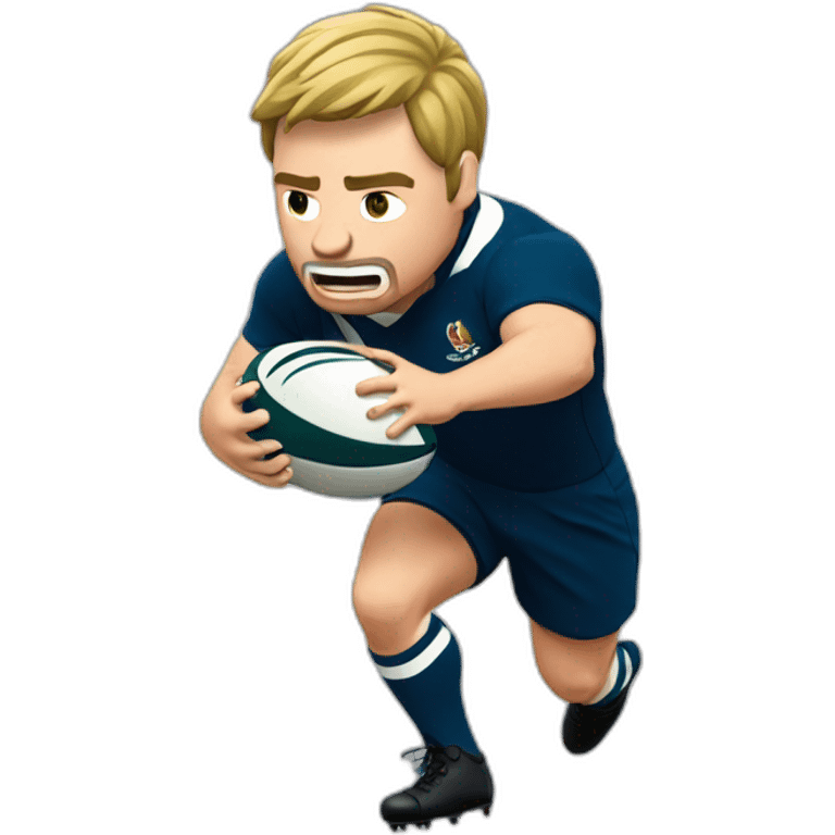 Rugbyman playing rugby emoji