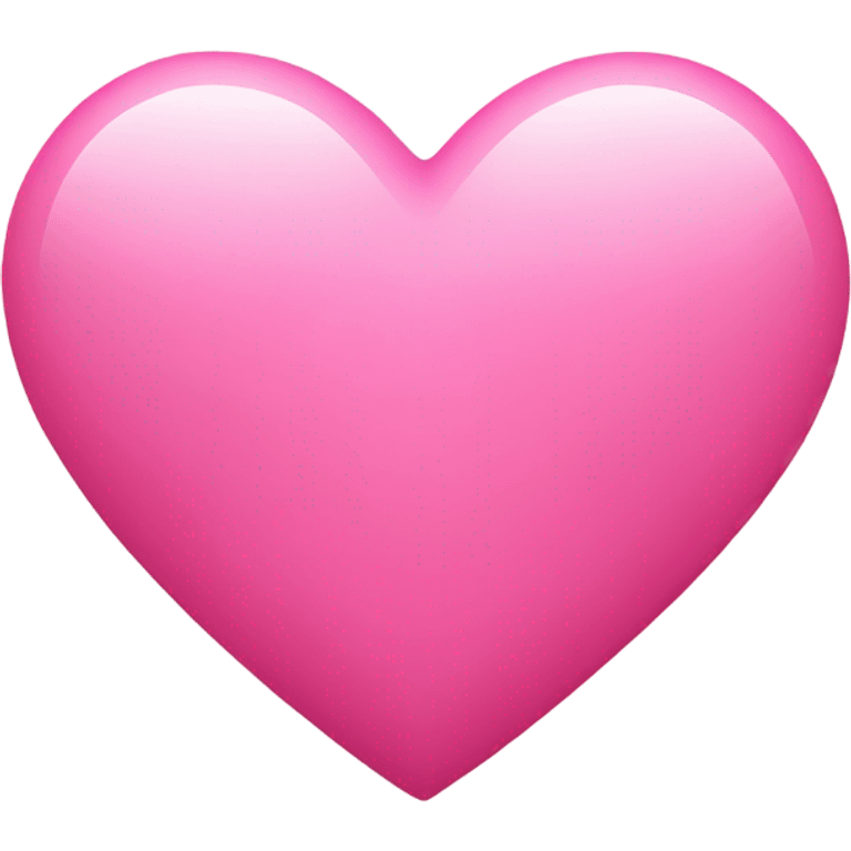 Pink heart emoji