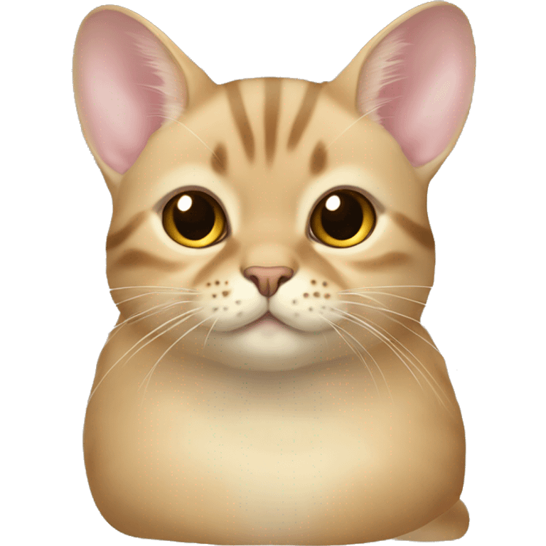 A cat breed golden chinchilla  emoji