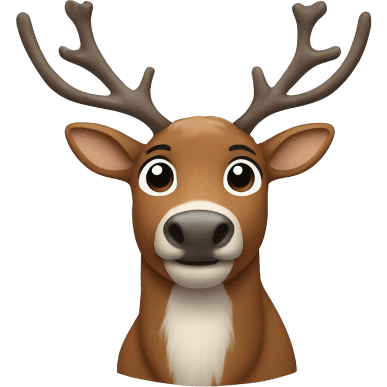 Reindeer emoji