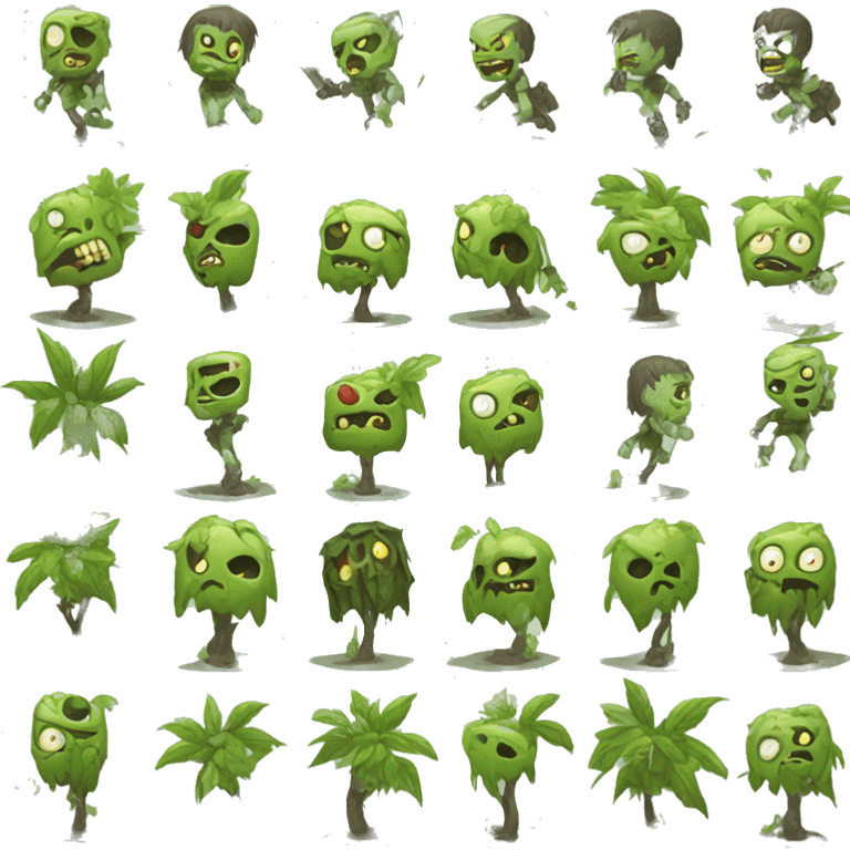 Mordeur-plante-vs-zombie emoji