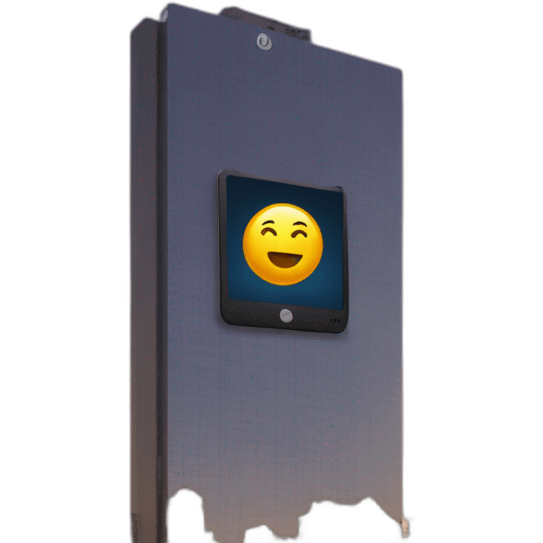 phone to billboard emoji