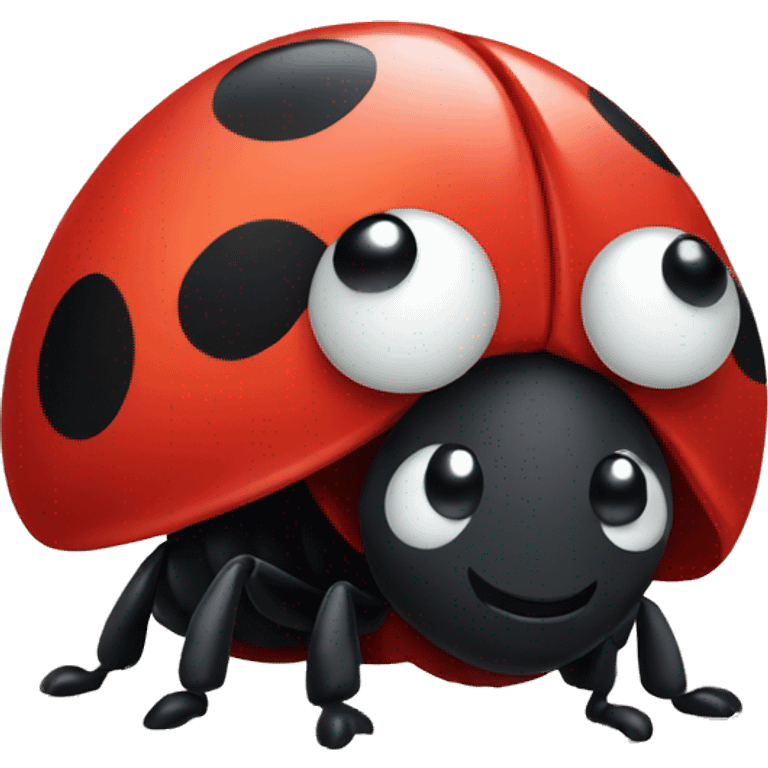 Cute ladybug emoji