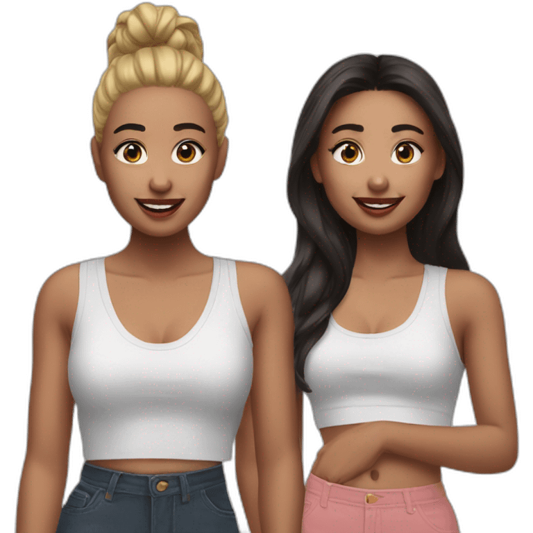 PEWIYANA and tess tiktok emoji