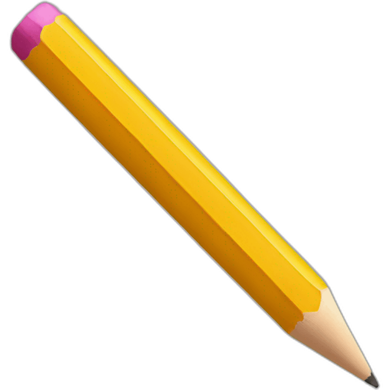 Big pencil emoji