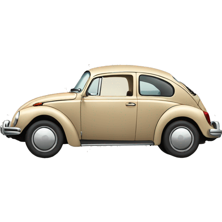 beige vw beetle  emoji