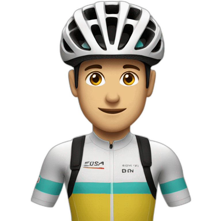 fusée cycliste emoji