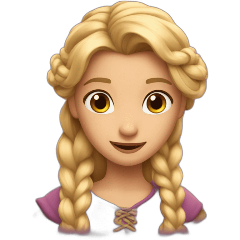 Raiponce emoji