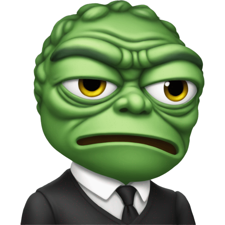 Pepe evil planning  emoji