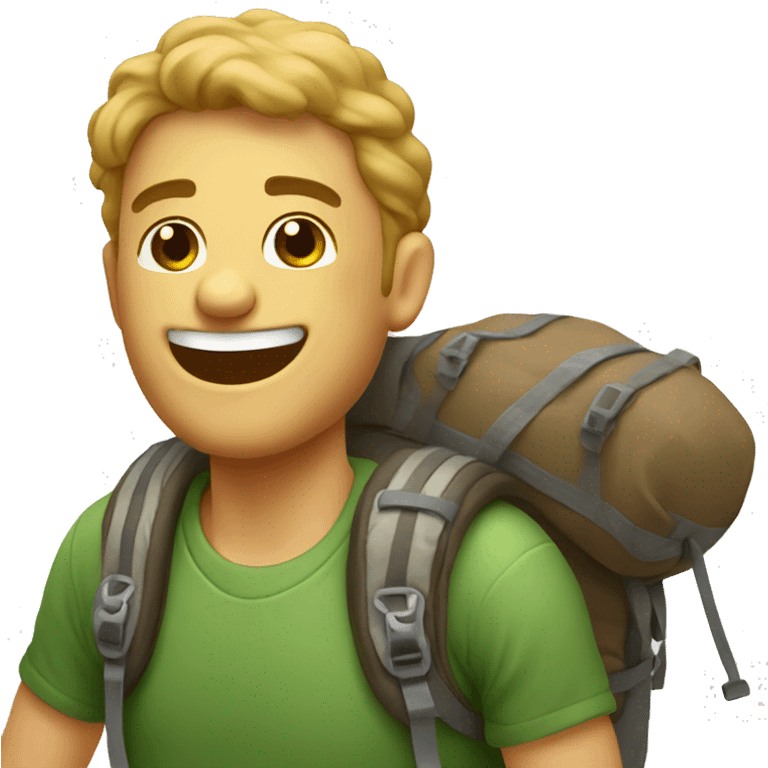 Happy Hiker emoji