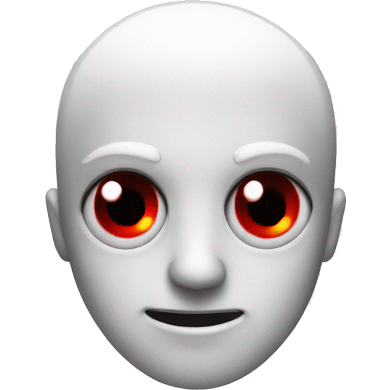 Emoji with bloodshot eyes emoji