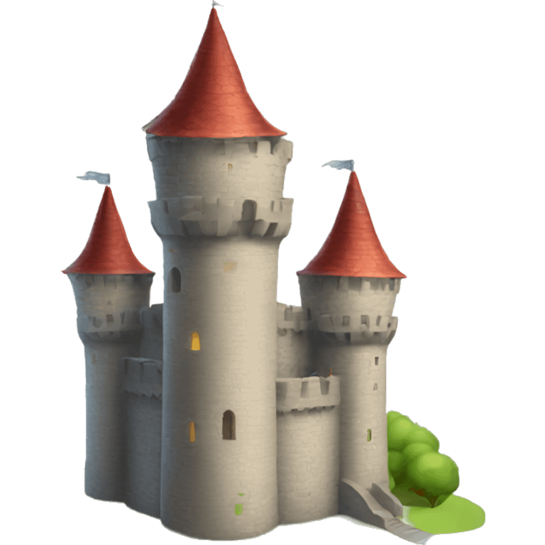 CASTLE TOWER WITH WINGS emoji