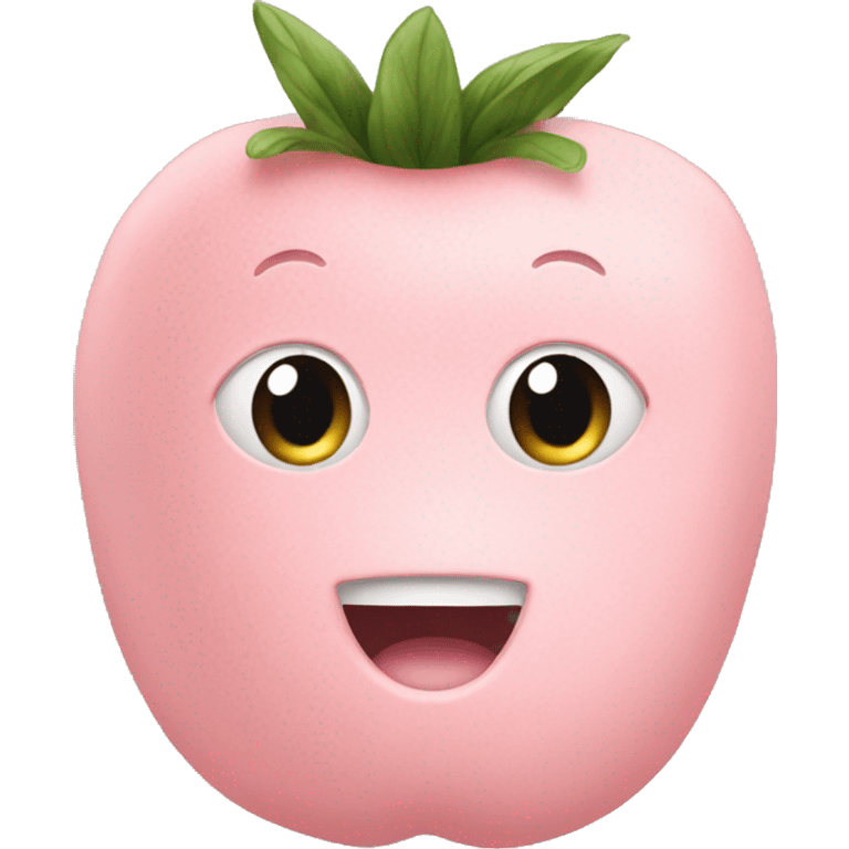  pale pink healthy food emoji