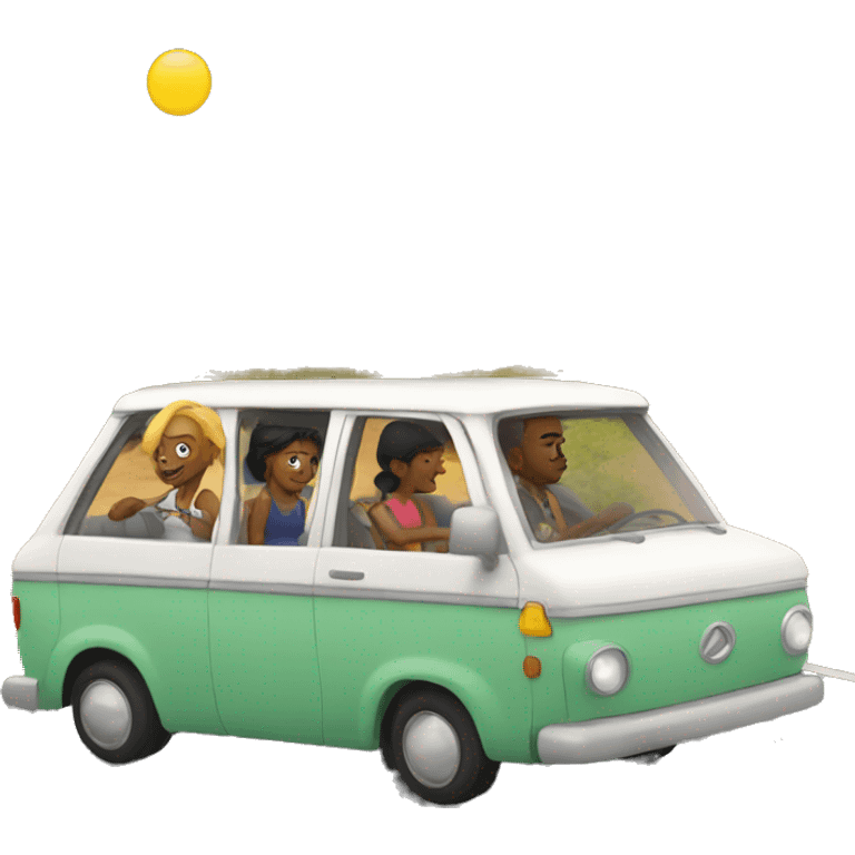 Roadtrip emoji