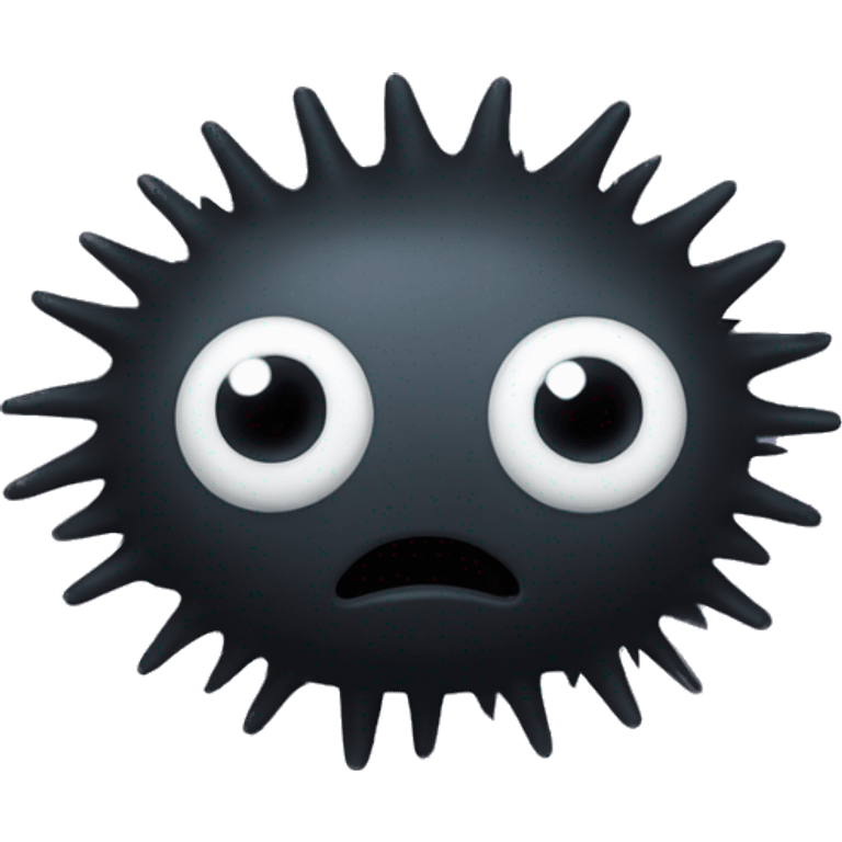 Soot Sprite (Totoro) (iOS style) emoji