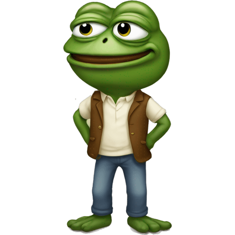 standing pepe emoji