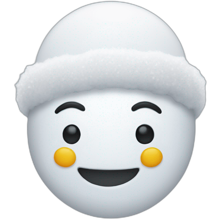 Snow person  emoji