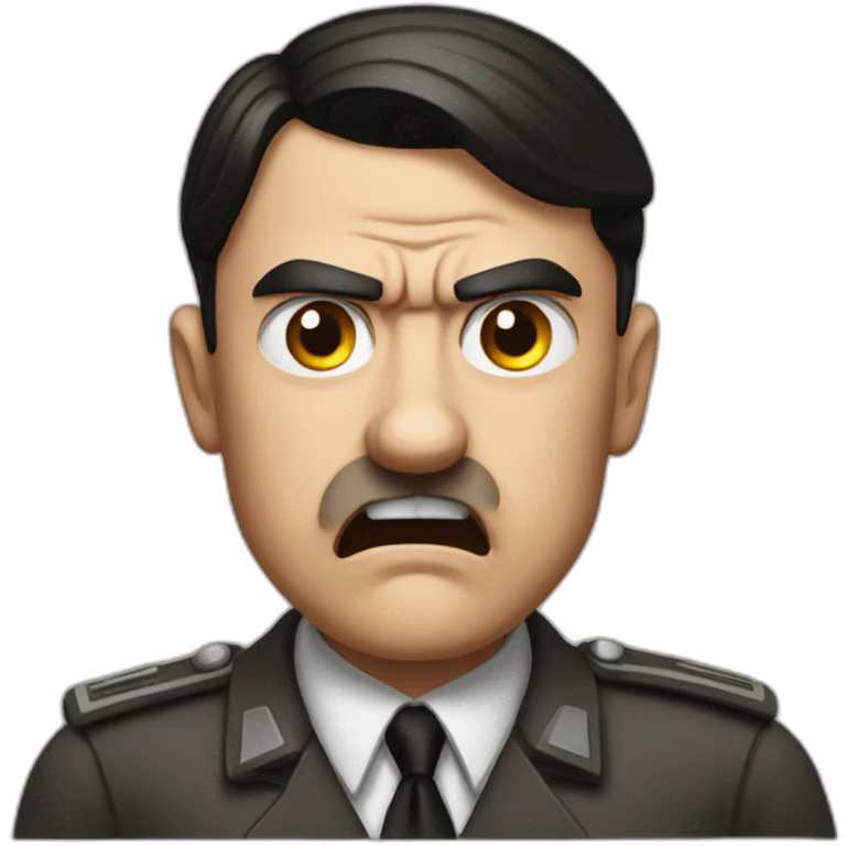 Hitler-angry emoji