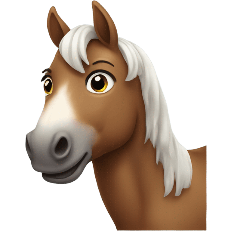 cute horse  emoji