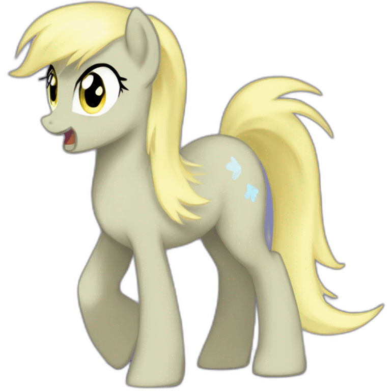 mlp pony Derpy Hooves or Ditzy Doo emoji